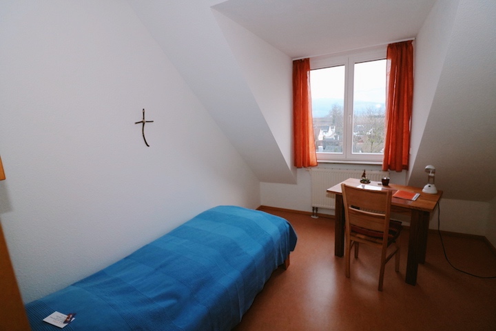 Gästezimmer im Haus der Besinnung